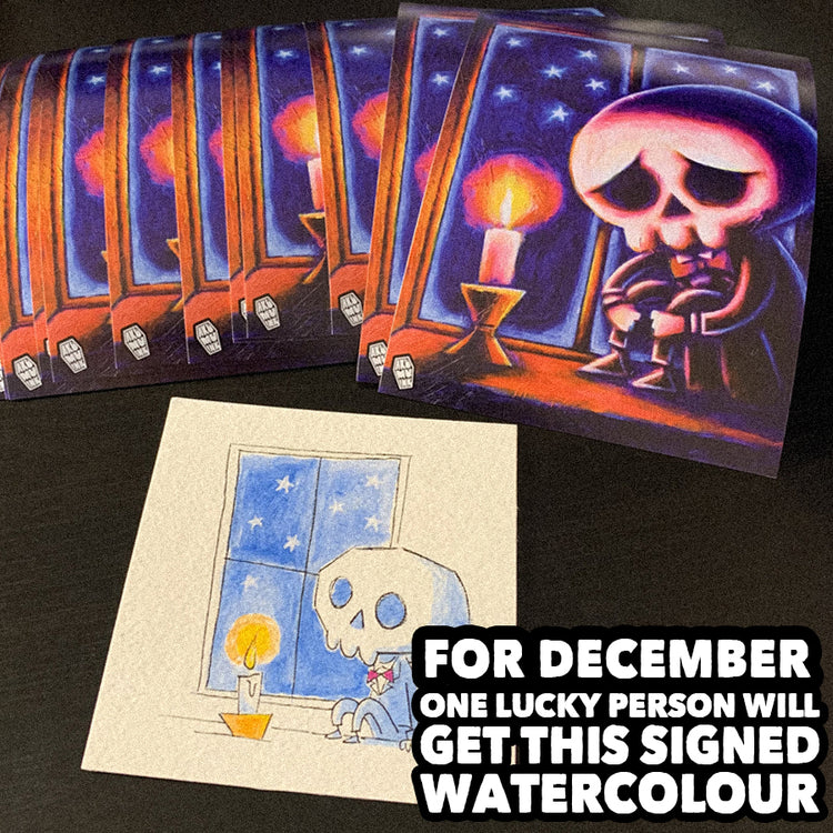 Nightmare Print Club – gothic  by Akumu Ink Clothing, alt fashion art from Akumu Ink Clothing