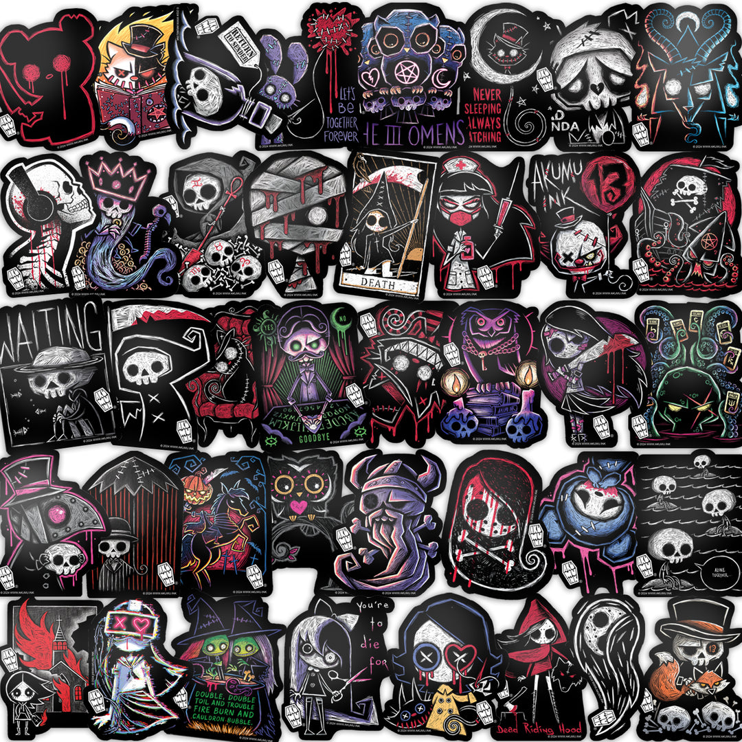 Monster Sticker Bundle 2