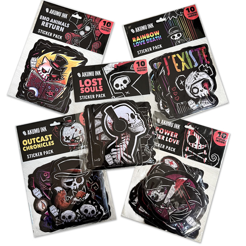 Monster Sticker Bundle 2