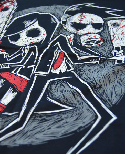 Us vs. Them Men Long Sleeve Tshirt, Men Shirts, Akumu ink, goth, emo