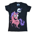 Akumu Ink goth Women Shirts, skull Women Shirts, 