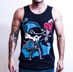 Akumu Ink goth Men Shirts, skull Men Shirts, 