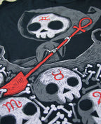Infernal River Women Long Sleeve Tshirt, Women Shirts, Akumu ink, goth, emo