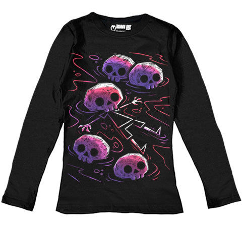 Akumu Ink Women Shirts, goth Women Shirts, skull Women Shirts, 