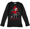 Dead Riding Hood Women Long Sleeve Tshirt, Women Shirts, Akumu ink, goth, emo