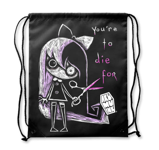 Akumu Ink bag, goth bag, skull bag, 